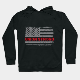 Union Strong American Flag Hoodie